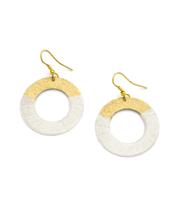 Best hoop earrings with intricate beaded details for a textured, stylish appearance-Kaia Earrings