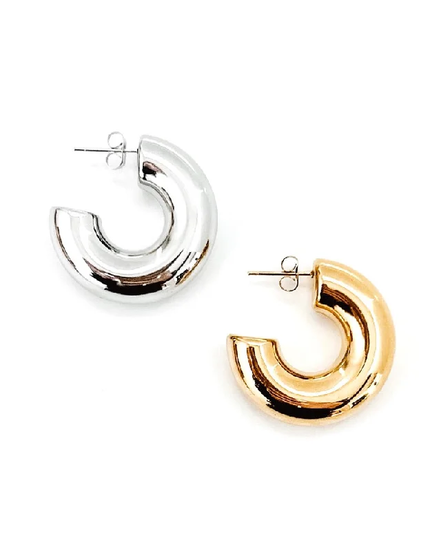 Best hoop earrings with intricate beaded details for a textured, stylish appearance-Eldon Hoop Earrings || Choose Color