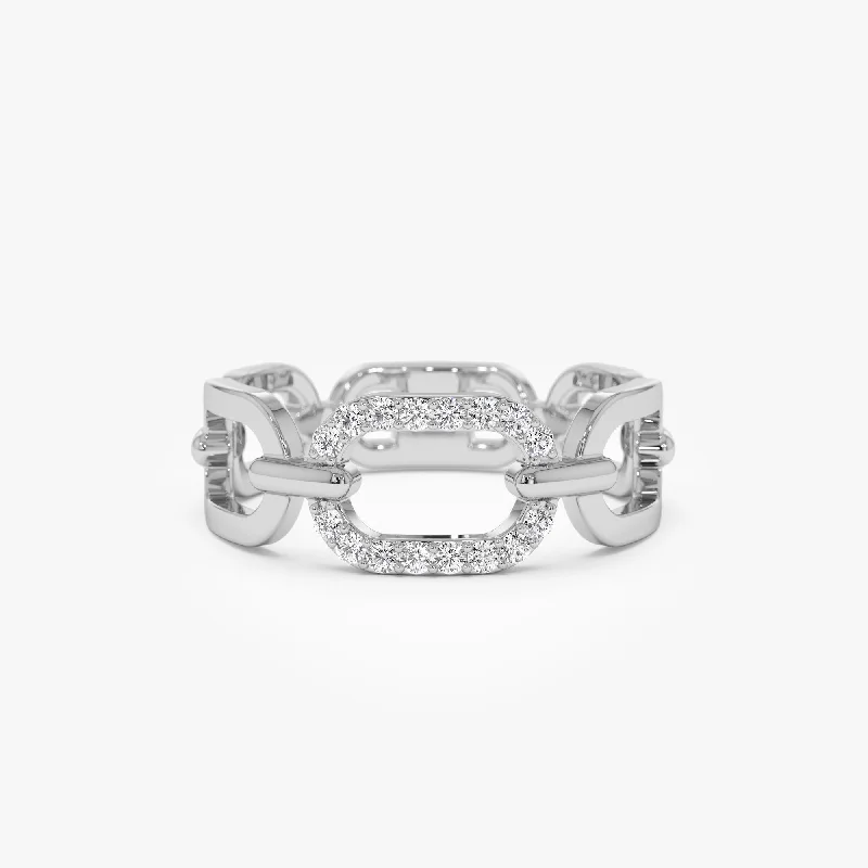 14K White Gold