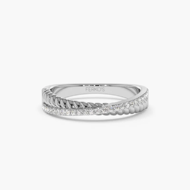 14K White Gold