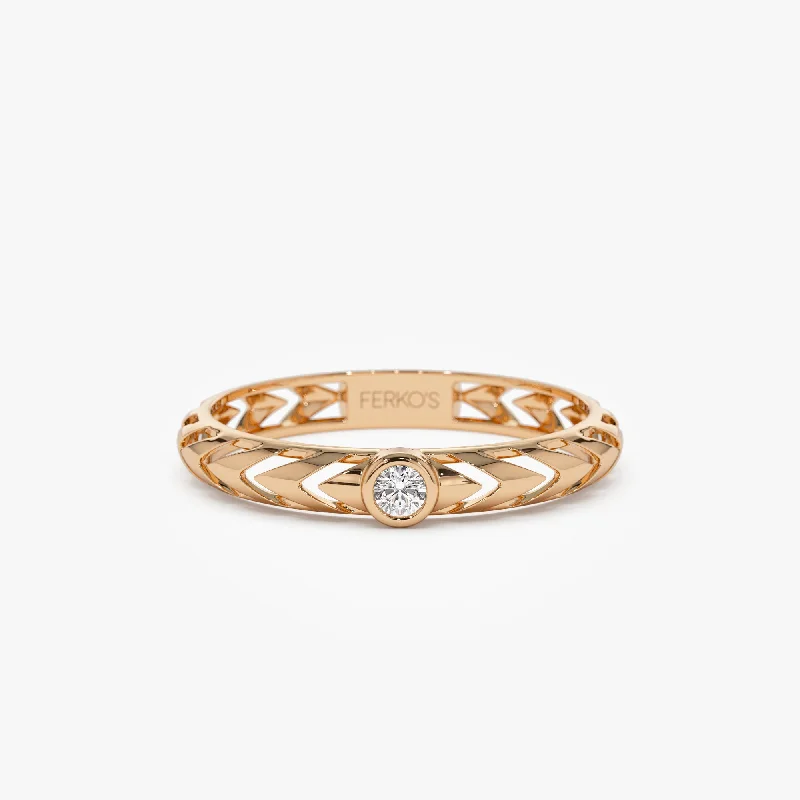 14K Rose Gold