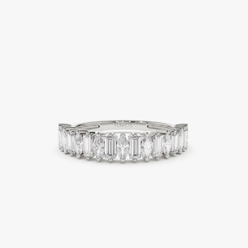 14K White Gold