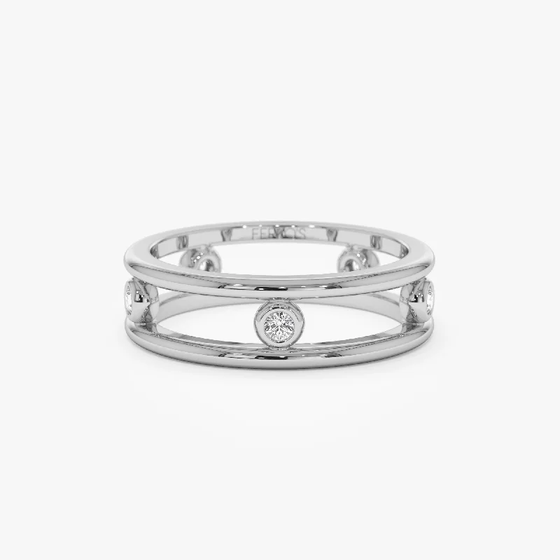 14K White Gold