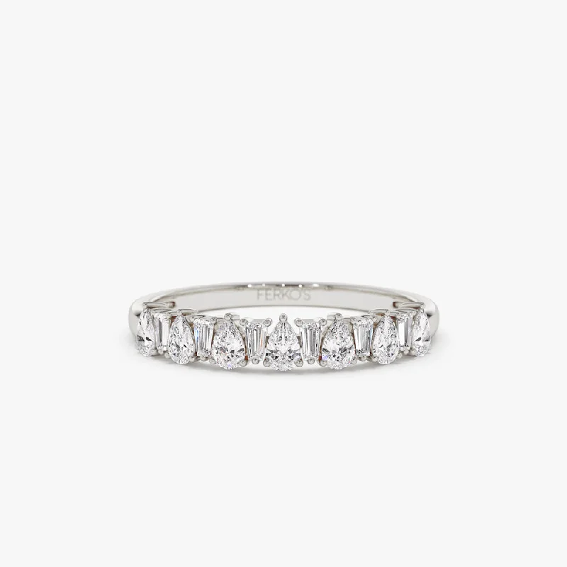 14K White Gold