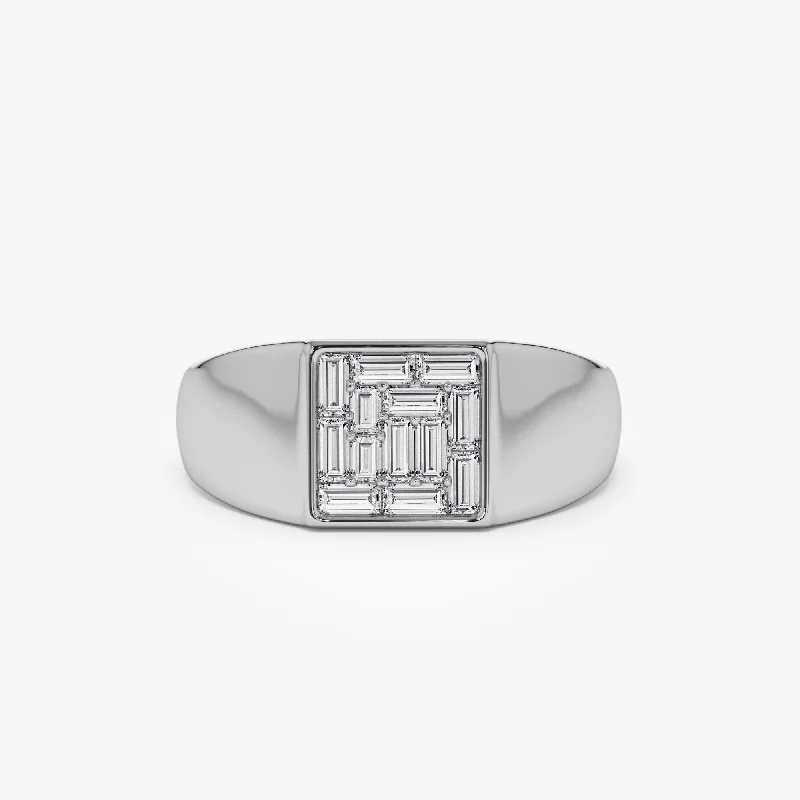 14K White Gold