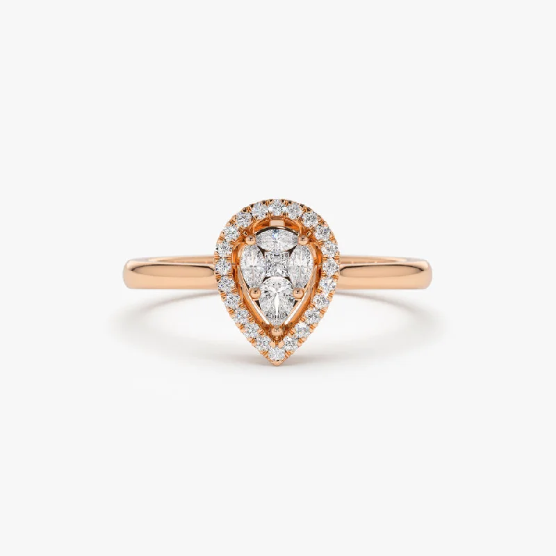 14K Rose Gold