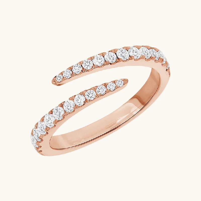 Engagement rings with trillion-cut moonstone gems -Diamond Friendship Ring