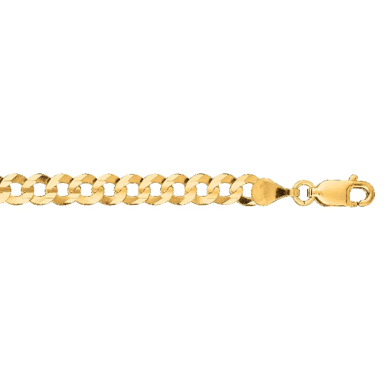 Best necklaces and pendants with sterling silver for an affordable yet stylish choice-10K Gold 4.7mm Comfort Curb Chain