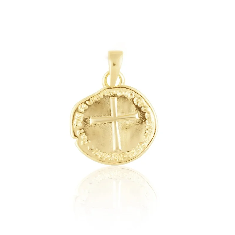 Stylish necklaces and pendants with diamonds for a glamorous and elegant look-Amelia Coin - Small