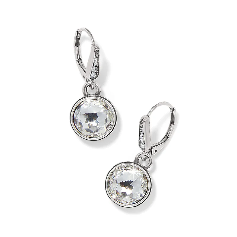 Maximalist Drop Earrings for Bling -Brighton Meridian Aurora Leverback Earrings