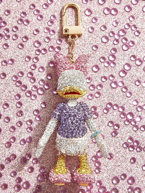 Best necklaces and pendants with layered designs for a chic, stacked look-Daisy Duck disney Classic Bag Charm - Daisy Duck Classic Bag Charm