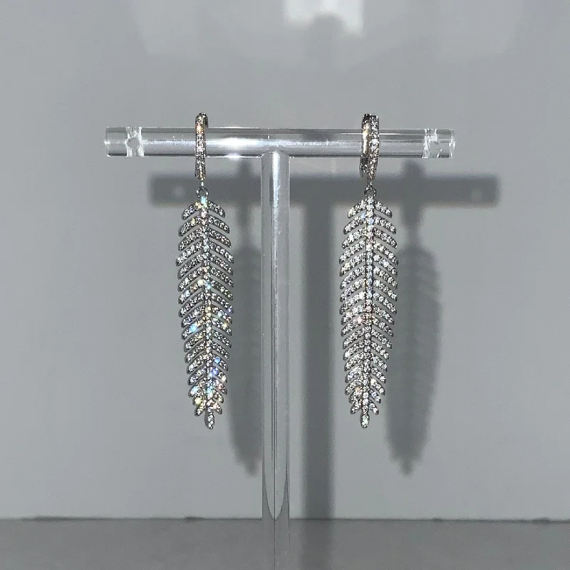 Drop Earrings with Debossed Designs -Earrings Dangle/drop By Cmc