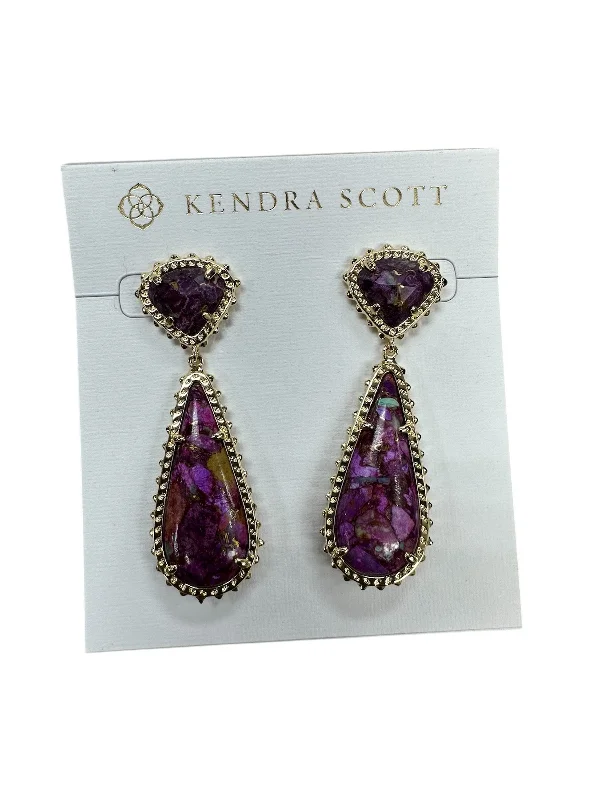 Drop Earrings with Infinity Symbols -Earrings Dangle/drop By Kendra Scott