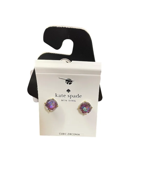 Drop Earrings with Polished Shine -Earrings Designer By Kate Spade