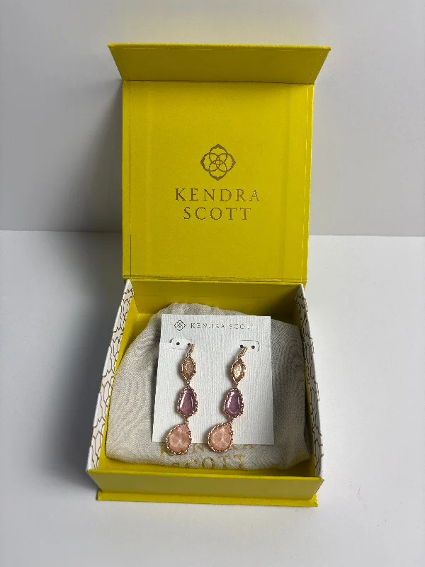 Long Drop Earrings for Dramatic -Earrings Designer By Kendra Scott