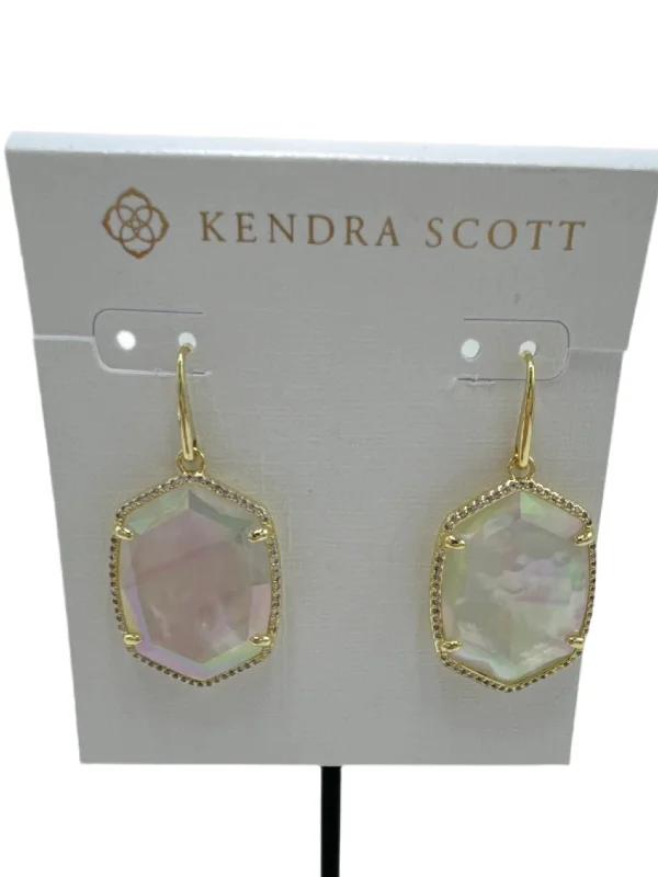 Clip On Drop Earrings for Non Pierced -Earrings Designer By Kendra Scott