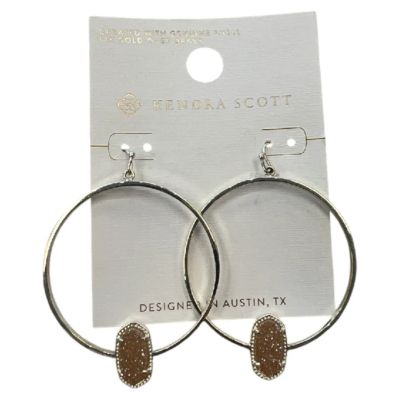 Drop Earrings for Shopping Trip -Earrings Hoop By Kendra Scott