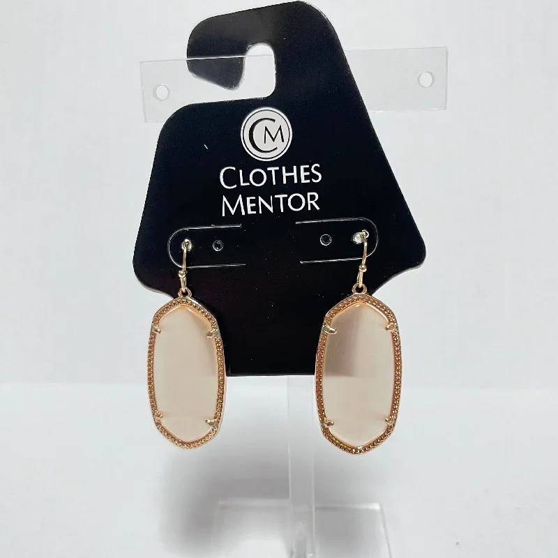 Crystal and Pearl Drop Earrings for Glamour -Earrings Other By Kendra Scott