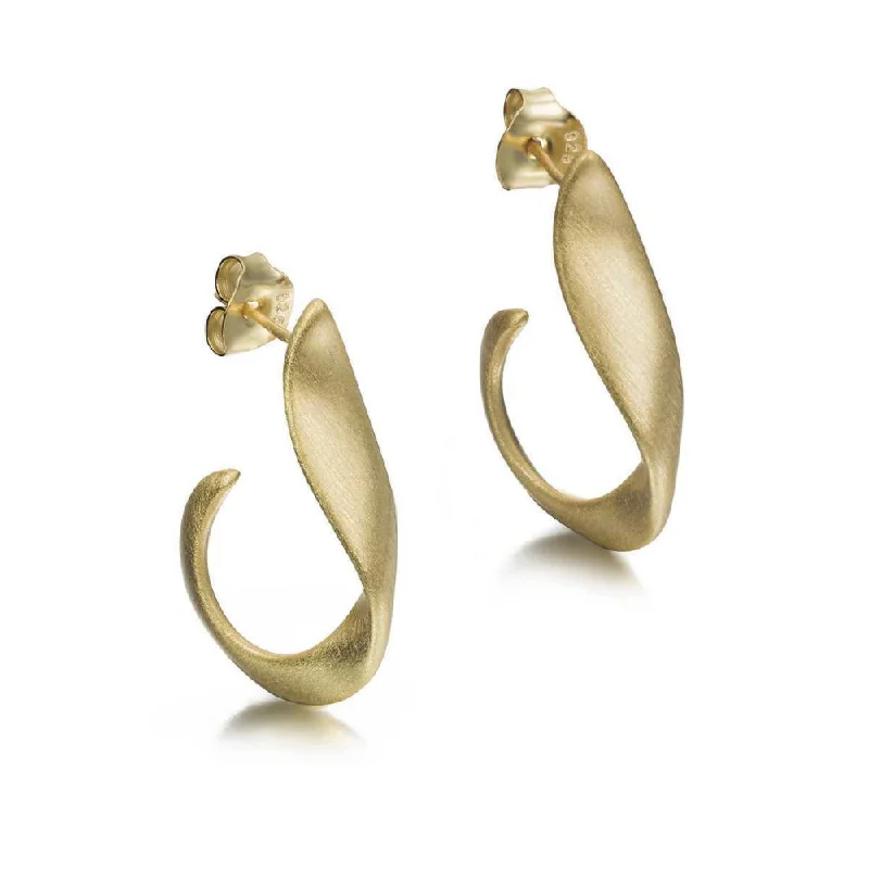 Drop Earrings for Office Wear -Jorge Revilla Love Collection Twist Drop Earrings