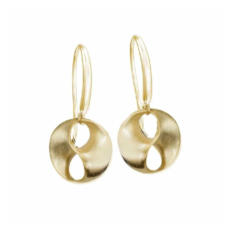 Drop Earrings for Formal Attire -Jorge Revilla Love Collection Wire Drop Earrings