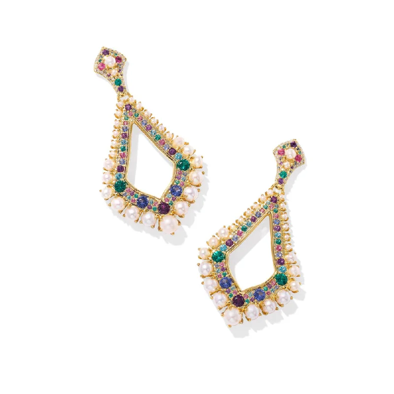 Drop Earrings with Abstract Designs -Kendra Scott Krista Statement Earrings