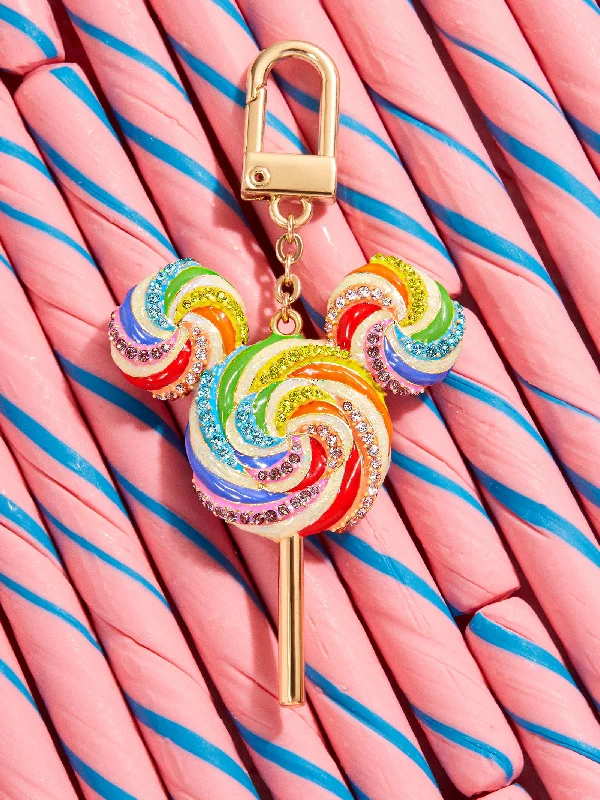 Unique necklaces and pendants with tree of life motifs for nature-inspired elegance-Mickey Mouse Disney Lollipop Bag Charm - Disney Lollipop Bag Charm