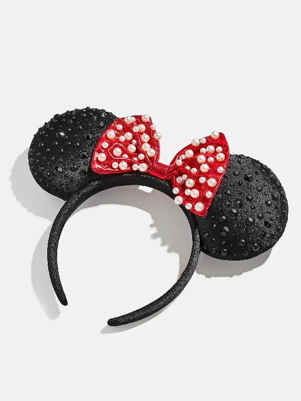 Best necklaces and pendants with layered designs for a chic, stacked look-Minnie Mouse Disney Classic Ears Headband - Minnie Mouse Classic Ears