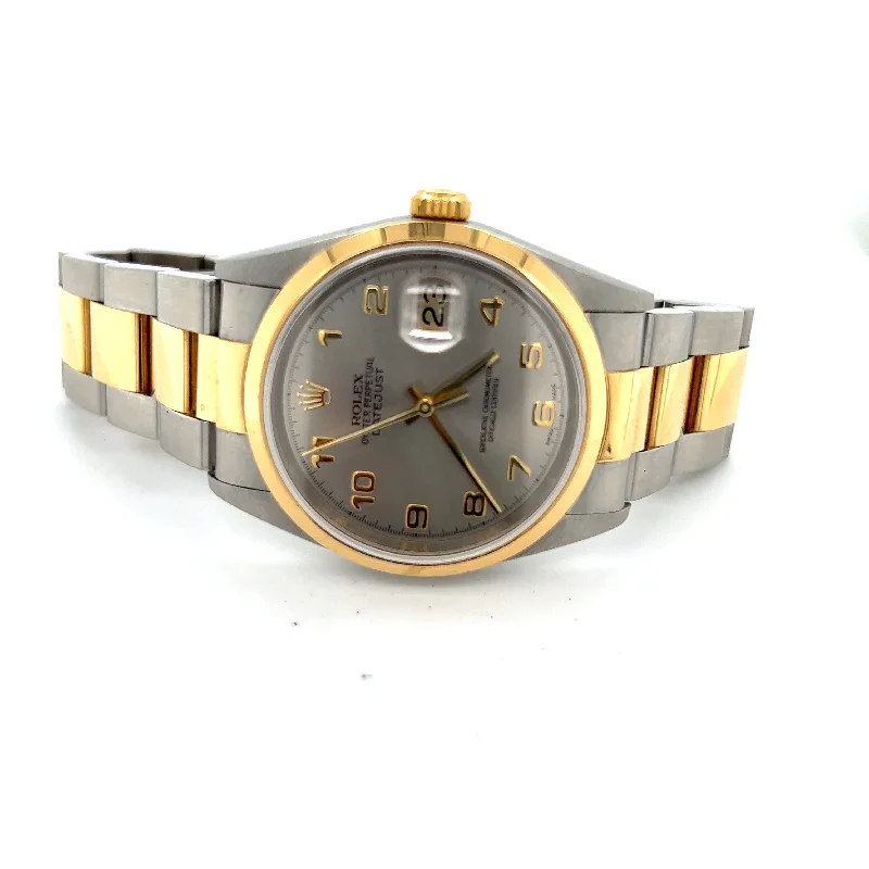 Beautiful necklaces and pendants with gemstone teardrops for an elegant effect-NOS 2000 Rolex Datejust 36mm