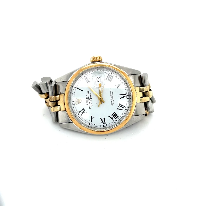 Best necklaces and pendants with cross pendants for a spiritual, meaningful symbol-1970 Rolex Datejust 36 Buckley Dial 1