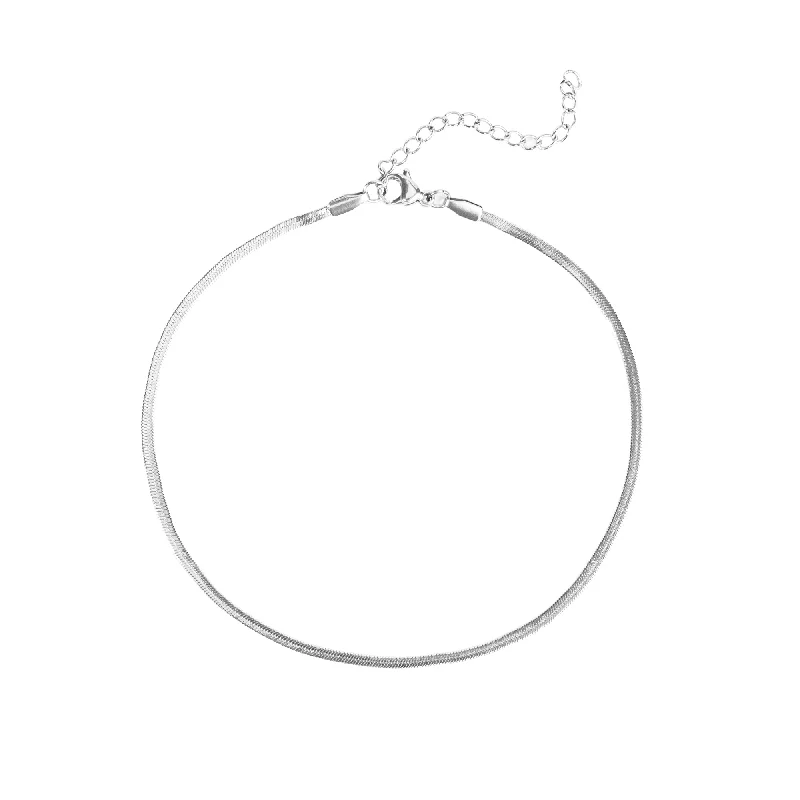 Best necklaces and pendants with oval pendants for a classic, elegant shape-Scarlett ankle chain