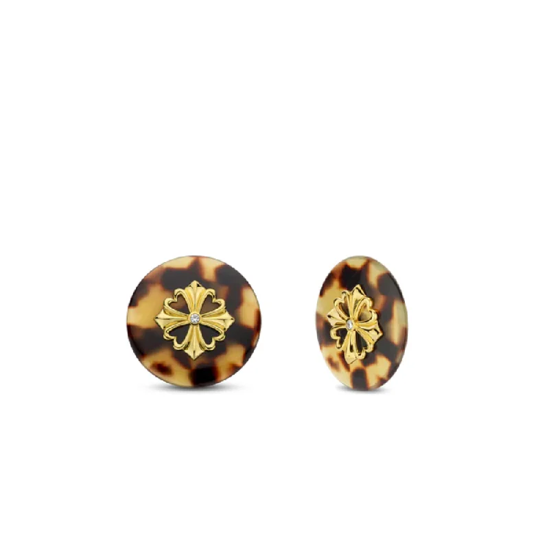 Detachable Drop Earrings with Charms -Ti Sento Tortoise Earrings