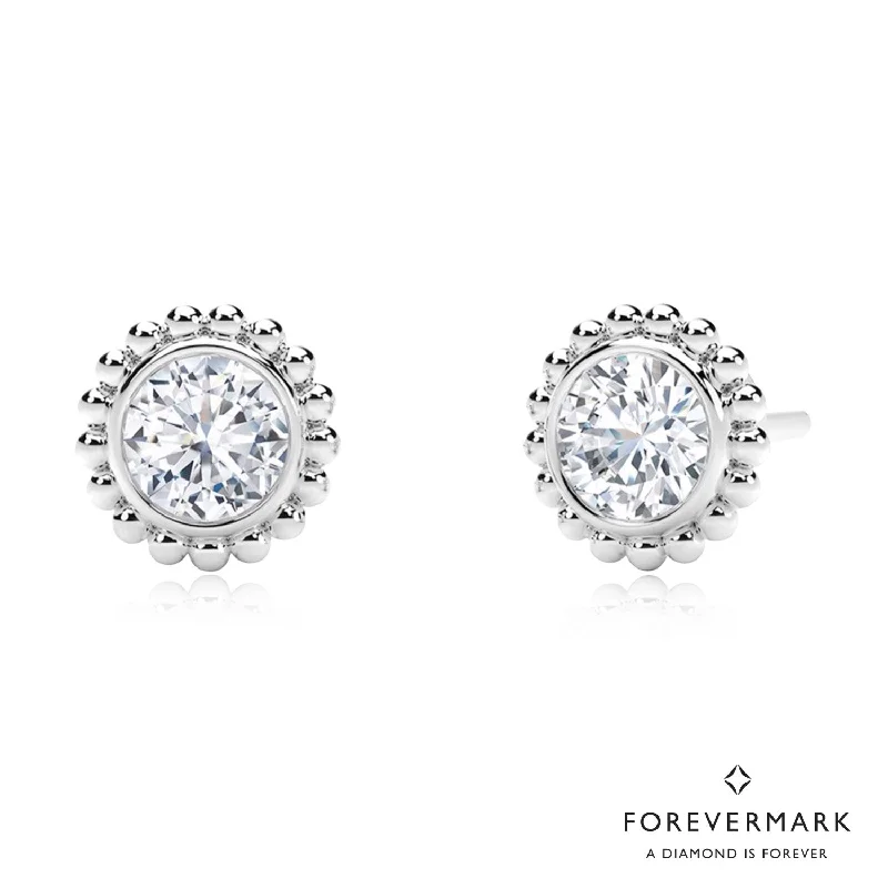 Long Drop Earrings for Dramatic -Forevermark Tribute Collection Diamond Earrings in 18kt White Gold (3/8ct tw)